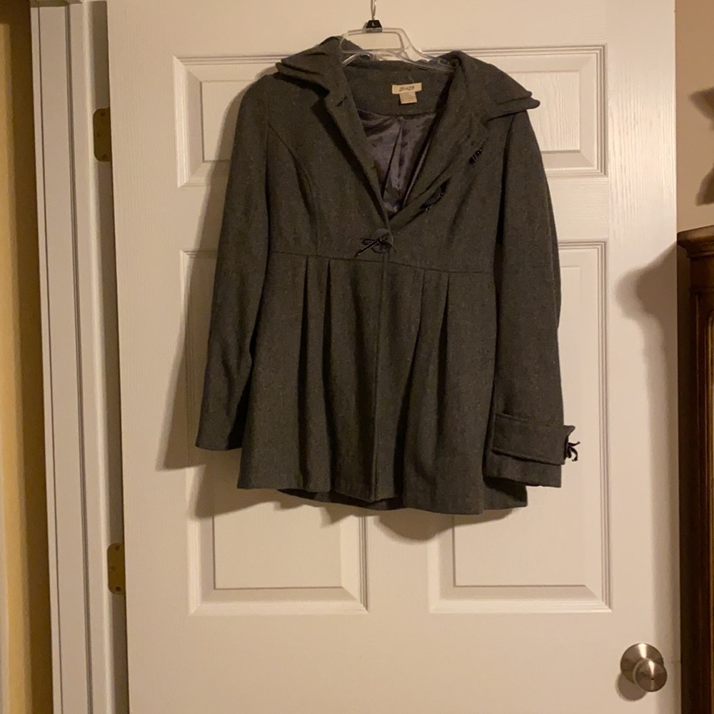 Gray Peacoat - image 2